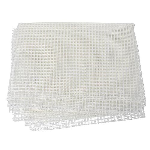 NOLITOY Gewebte Bodenmatte Wandteppich Knüpfteppich Netz Geflochtene Teppiche Weben Tufting Blanko Teppich Knüpfnetz Netz Knüpfnetz Teppichherstellung von NOLITOY