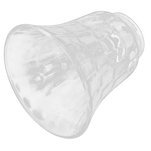 NOLITOY Glas Lampenschirm Ersatz Transparent Bell form Deckenlampe Ersatzglas für Hängelampe Wandlampe Wohnzimmer Schlafzimmer Hotel NOLITOY Glas Lampenschirm Ersatz Transparent Bell form Deckenlampe Ersatzglas für Hängelampe Wandlampe Wohnzimmer Schlafzimmer Hotel von NOLITOY