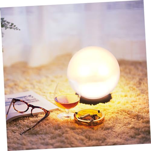 NOLITOY Glas Lampenschirm Rund Ersatz Lampenschirm für Pendelleuchte Teefarbenes Glas Modern Langlebig Vielseitig für Wohn Schlaf Badezimmer Geeignet von NOLITOY