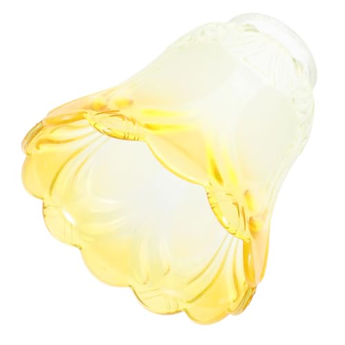 NOLITOY Glass Lamp Shade Pendelleuchte aus Stabilem Langlebigem Glas mit Glatter Oberfläche Moderner Schlichter Stil für Wohnzimmer Schlafzimmer Vielseitig Dekorativ und Komfortabel von NOLITOY
