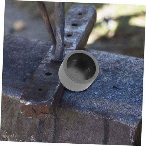 NOLITOY Graphit Gussform für Metallschmelze Langlebige Schmelzform für Gold Silber Kupfer Messing Hitzebeständige Ingot Form Robust und Verschleißfest zum Gießen von NOLITOY