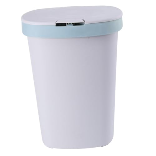 NOLITOY Großer Push Button Mülleimer mit Deckel Geräuscharmer Kunststoff Abfalleimer Quadratischer Abfallbehälter für Küche und Wohnzimmer Stilvoller Papierkorb in Blau Einfach zu Öffnen NOLITOY Großer Push Button Mülleimer mit Deckel Geräuscharmer Kunststoff Abfalleimer Quadratischer Abfallbehälter für Küche und Wohnzimmer Stilvoller Papierkorb in Blau Einfach zu Öffnen von NOLITOY