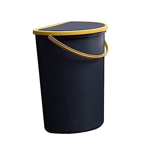 NOLITOY Hängender Küchenmülleimer mit Deckel Wandmontierter Abfallbehälter für Küche und Haushalt Großer Blauer Müllsack Organizer für Ordnung und Sauberkeit NOLITOY Hängender Küchenmülleimer mit Deckel Wandmontierter Abfallbehälter für Küche und Haushalt Großer Blauer Müllsack Organizer für Ordnung und Sauberkeit von NOLITOY
