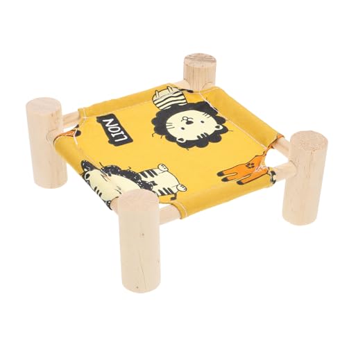 NOLITOY Hamsterhängematte aus Baumwolle Abnehmbar Atmungsaktiv Robustes Nagetierbett mit Niedlichem Druck Tragbar Dekoratives Meerschweinchen Igelbett für Kleintiere Wie Kaninchen und NOLITOY Hamsterhängematte aus Baumwolle Abnehmbar Atmungsaktiv Robustes Nagetierbett mit Niedlichem Druck Tragbar Dekoratives Meerschweinchen Igelbett für Kleintiere Wie Kaninchen und von NOLITOY