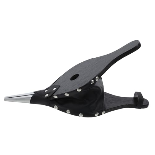 NOLITOY Handkurbel Grillgebläse Edelstahl Holz Tragbarer Bbq Luftgebläse Schnelles Anzünden von Holzkohle Für Camping Picknick Outdoor Nutzung Kompakt und Platzsparend von NOLITOY