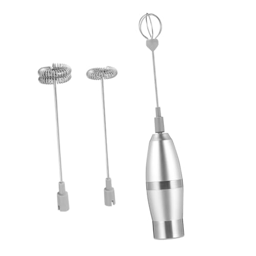 NOLITOY Handmilchaufschäumer Elektrisch mit Wechselbaren Schneebesen Kabelloser Milchschäumer für Kaffee Cappuccino und Proteinshakes Leicht Ergonomisch Batteriebetrieben Lebensmittelecht NOLITOY Handmilchaufschäumer Elektrisch mit Wechselbaren Schneebesen Kabelloser Milchschäumer für Kaffee Cappuccino und Proteinshakes Leicht Ergonomisch Batteriebetrieben Lebensmittelecht von NOLITOY