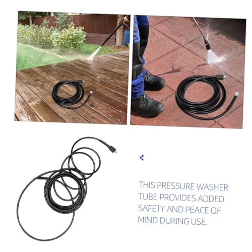 NOLITOY Hochdruckreiniger Verlängerungsschlauch Robuster Ersatzschlauch Kompatibel für Autowäsche und Außenreinigung Vielseitiger Druckschlauch für Hochdruckreiniger von NOLITOY