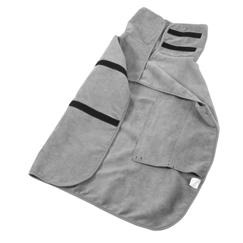 NOLITOY Hochsaugfähiger Hundebademantel aus Leichtem Material Atmungsaktiv und Bequem für Kleine bis Mittelgroße Hunde Schnelltrocknend und Einfach Anzuziehen Bad für Alltag NOLITOY Hochsaugfähiger Hundebademantel aus Leichtem Material Atmungsaktiv und Bequem für Kleine bis Mittelgroße Hunde Schnelltrocknend und Einfach Anzuziehen Bad für Alltag von NOLITOY