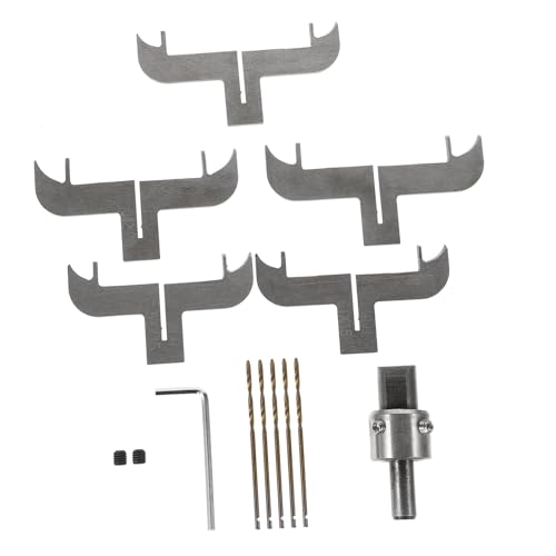 NOLITOY Holzring Bohrer Cnc Werkzeug Kit Präzise Handwerks Zubehör für Holzringe und Perlen DIY Schmuckherstellung Vielseitig Einsetzbar von NOLITOY
