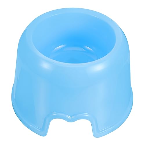 NOLITOY Hundenapf aus Robustem Kunststoff Tragbarer Futternapf für Welpen und Katzen Ergonomisches Design Leicht zu Reinigen für Haustiere Blau von NOLITOY