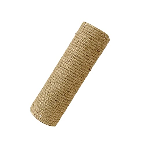 NOLITOY Katzenkratzbaum Ersatzsäule aus Holz und Hanfseil DIY Katzenklettergerüst Zubehör Durchmesser für Sicheren Spielspaß von NOLITOY