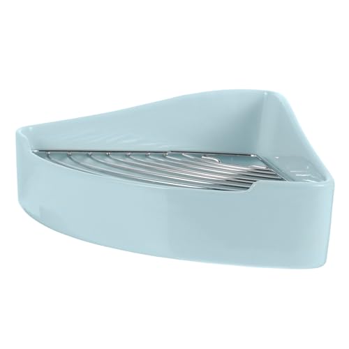 NOLITOY Keramik Kleintier Toilette Dreieckig mit Abnehmbarem Langlebig und Rostfrei als Indoor Kaninchen und Meerschweinchen Toilettentrainer Platzsparend und Einfach zu Reinigen von NOLITOY