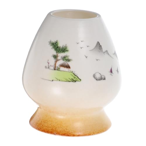 NOLITOY Keramik Matcha Besenhalter Japanischer Tee Schneebesen Ständer mit Flachem Boden Rutschfest Dekorativ Langlebig und Leicht zu Reinigen für Matcha Tee Zeremonie NOLITOY Keramik Matcha Besenhalter Japanischer Tee Schneebesen Ständer mit Flachem Boden Rutschfest Dekorativ Langlebig und Leicht zu Reinigen für Matcha Tee Zeremonie von NOLITOY