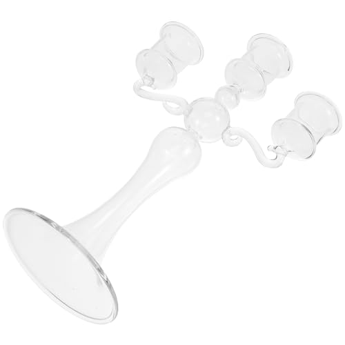 NOLITOY Kerzenhalter Aus Glas Kerzenständer Kerzenhalter Einzel Tischplatte Votiv- Kerzenhalter Dekorativ Hoher Kerzenhalter Stumpenkerzenhalter Hohe Leuchterhalter Flammenlos Transparent NOLITOY Kerzenhalter Aus Glas Kerzenständer Kerzenhalter Einzel Tischplatte Votiv- Kerzenhalter Dekorativ Hoher Kerzenhalter Stumpenkerzenhalter Hohe Leuchterhalter Flammenlos Transparent von NOLITOY