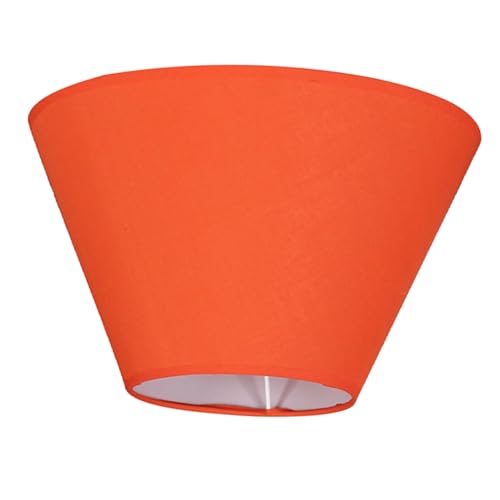 NOLITOY Kleiner Lampenschirm aus Leinenstoff Retro Stil Fassung Langlebiger Einfacher Aufbau Vintage Textil lampenschirm für Wand Tischlampen Einfarbiges Design Orange Einzeln Verpackt NOLITOY Kleiner Lampenschirm aus Leinenstoff Retro Stil Fassung Langlebiger Einfacher Aufbau Vintage Textil lampenschirm für Wand Tischlampen Einfarbiges Design Orange Einzeln Verpackt von NOLITOY