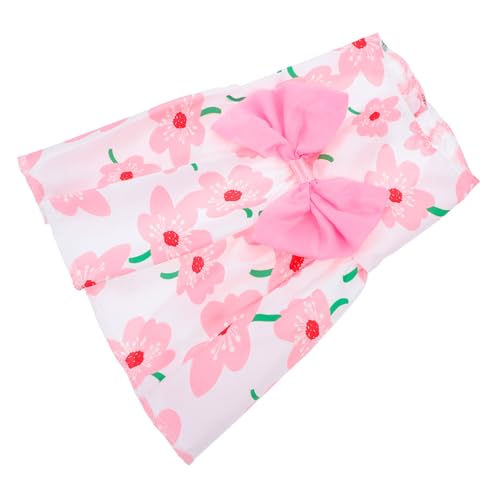 NOLITOY Kleines Hundesommerkleid mit Floralem Muster und Schleife Atmungsaktiv Leicht Langlebig Gefärbt Einfach Anzuziehen für Party Alltag und Heiße Sommertage bei Kleinen Hunden und NOLITOY Kleines Hundesommerkleid mit Floralem Muster und Schleife Atmungsaktiv Leicht Langlebig Gefärbt Einfach Anzuziehen für Party Alltag und Heiße Sommertage bei Kleinen Hunden und von NOLITOY