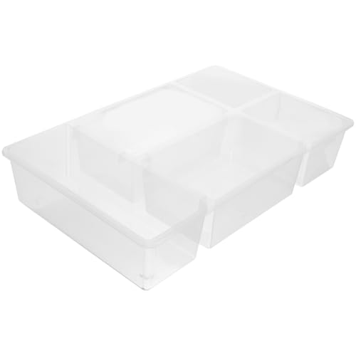 NOLITOY Küchen Besteck Organizer Mit Fächern Transparente Aufbewahrungsbox Für Schublade Kompaktes Design Einfacher Zugriff Für Effiziente Aufbewahrung Von Besteck Und NOLITOY Küchen Besteck Organizer Mit Fächern Transparente Aufbewahrungsbox Für Schublade Kompaktes Design Einfacher Zugriff Für Effiziente Aufbewahrung Von Besteck Und von NOLITOY