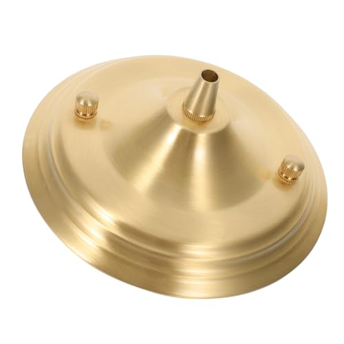 NOLITOY Kupfer Deckenbaldachin Deckenleuchten Abdeckung Vintage Minimalistisch Robust Dauerhaft Für Wohnzimmer Restaurant Bar Innenbeleuchtung von NOLITOY