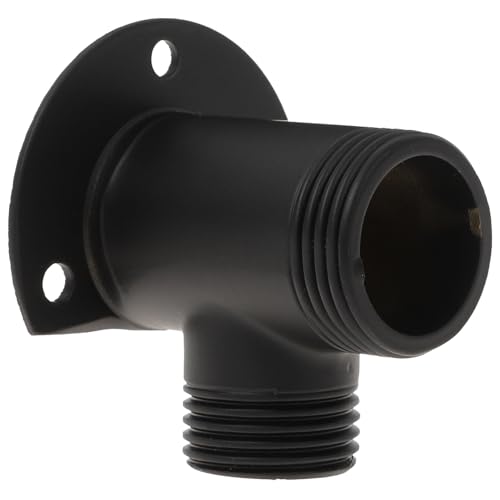 NOLITOY Kupfer Duschschlauch Anschlussadapter mit Wandhalterung Rostfrei Langlebig Stabile Montage Fliesenfreundlich Geeignet für Thermostatmischer und Handbrause Robust Beschichtet von NOLITOY