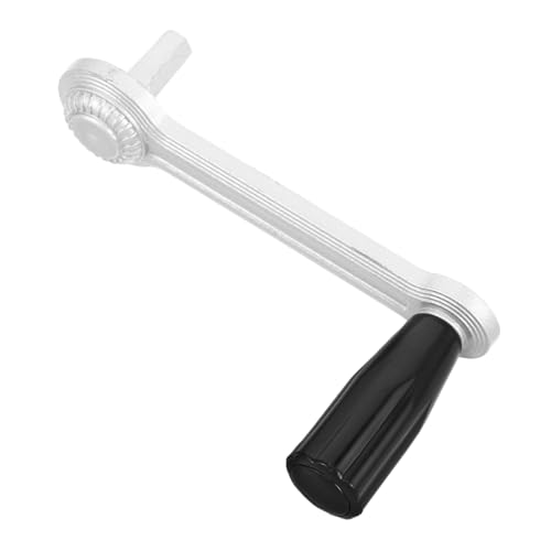 NOLITOY Kurbelgriff für Fensterrollladen Ergonomischer Sechseckiger Fenstergriff Langlebiger Bedienhebel für Jalousien Komfortabel und Kompatibel mit Meisten Rollos Silberfarben Mittelgroß NOLITOY Kurbelgriff für Fensterrollladen Ergonomischer Sechseckiger Fenstergriff Langlebiger Bedienhebel für Jalousien Komfortabel und Kompatibel mit Meisten Rollos Silberfarben Mittelgroß von NOLITOY