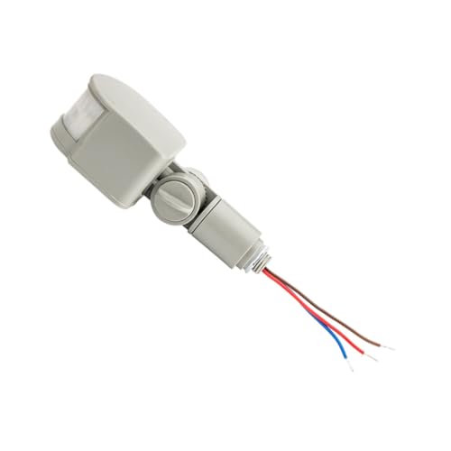 NOLITOY LED Bewegungsmelder mit Pir Infrarot Sensor Automatischer Schalter für Drehbar Empfindlich für Tag und Nachterkennung Geeignet für Innenbeleuchtung und Sicherheitslicht von NOLITOY