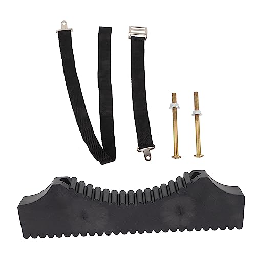 NOLITOY Ladder Cover Rutschfeste Leiterabdeckung aus Strapazierfähigem Kunststoff Stabilisierende Schutzkappe für Teleskopleitern Langlebiger Leiterstabilisator Einsetzbar Schwarz von NOLITOY