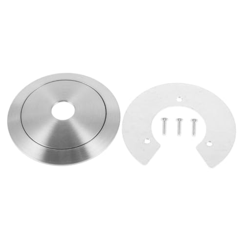 NOLITOY Lampenschirm Adapterring aus Runde Deckenplatte für Wohnzimmer Schlafzimmer und Esszimmer mit Elegantem Design und Standardmäßiger Kompatibilität von NOLITOY