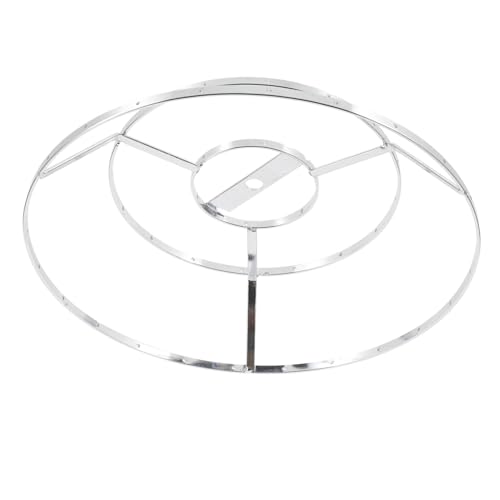 NOLITOY Lampenschirm Gestell DIY Lampenschirmhalterung Stabil Langlebig für Hängelampe Wohnzimmerlampe Tischlampe Kronleuchter Zubehör von NOLITOY