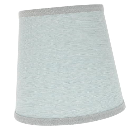 NOLITOY Lampenschirm aus Stoff für Stehleuchte und Tischlampe Ersatzschirm Schraubfassung Leichtes Material Weiches Licht Dekorativ für Schlafzimmer und Wohnräume Hellblau NOLITOY Lampenschirm aus Stoff für Stehleuchte und Tischlampe Ersatzschirm Schraubfassung Leichtes Material Weiches Licht Dekorativ für Schlafzimmer und Wohnräume Hellblau von NOLITOY
