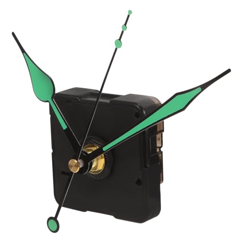 NOLITOY Langlebiges Quarzuhrwerk mit Fluoreszierendem DIY mechanismus Gewinde Leuchtende Uhrwerk Ersatzteile für Wanduhr Reparatur und Bastelprojekte zu Hause von NOLITOY