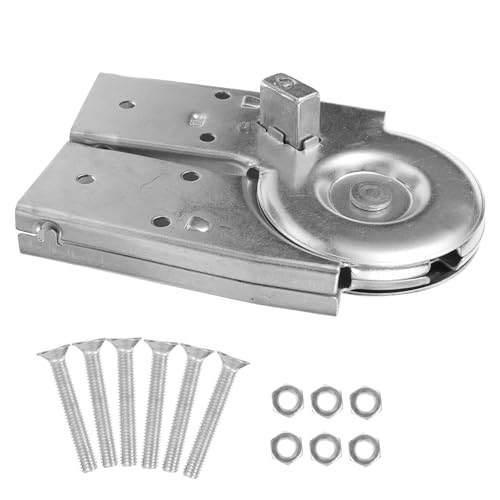 NOLITOY Leichtes Faltbares Aluminium dachbodenleiter scharnier mit Verstärktem Gelenk Langlebiges Trittleiter ersatzteil für DIY projekte Einfache Montage Robust und Vielseitig Einsetzbar von NOLITOY