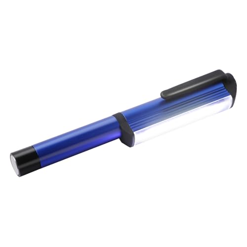 NOLITOY Magnetische Cob LED Taschenlampe Clip Arbeitsleuchte Kompakt Wiederaufladbar Vielseitig als Notfall Reparaturlicht für Outdoor Werkstatt und Camping Blau NOLITOY Magnetische Cob LED Taschenlampe Clip Arbeitsleuchte Kompakt Wiederaufladbar Vielseitig als Notfall Reparaturlicht für Outdoor Werkstatt und Camping Blau von NOLITOY