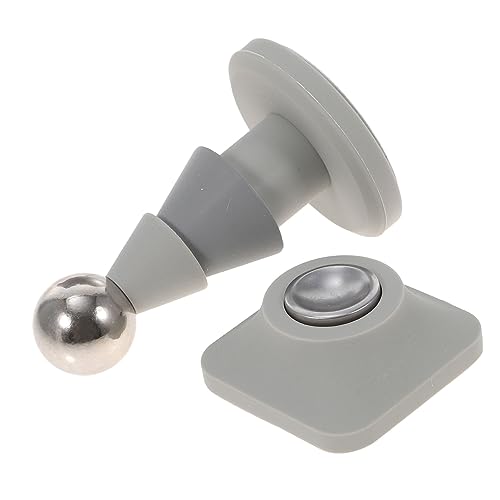 NOLITOY Magnetischer Türstopper Boden ohne Bohren Mute Türfeststeller Silikon Türpuffer Stoßschutz für Badezimmer Schlafzimmer Wohnzimmer Modernes von NOLITOY