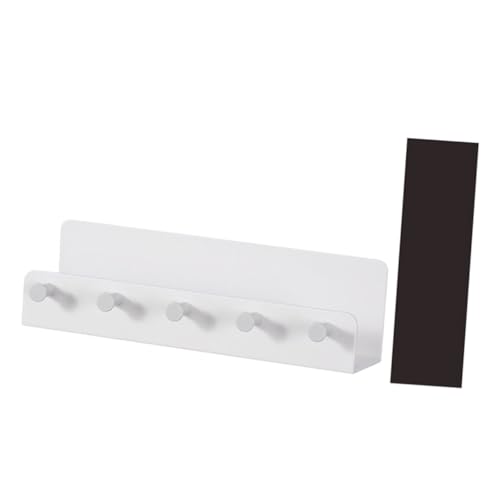 NOLITOY Magnetisches Kühlschrankregal mit Fünf Haken Vielseitiger Organizer für Gewürze Küchenbedarf und Badezimmer Platzsparende Magnetablage für Kühlschrank und NOLITOY Magnetisches Kühlschrankregal mit Fünf Haken Vielseitiger Organizer für Gewürze Küchenbedarf und Badezimmer Platzsparende Magnetablage für Kühlschrank und von NOLITOY
