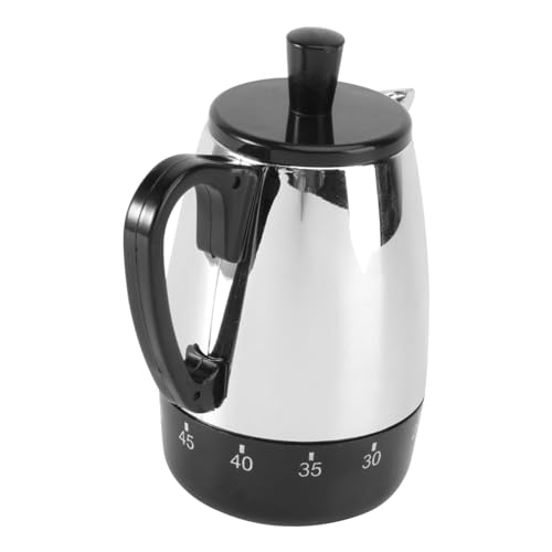 NOLITOY Mechanischer Küchentimer Minuten Aufzieh Timer Wasserkocher Design Analoger Zeitmesser Küchenzeitmesser für Backen Lernen Zeitmanagement von NOLITOY