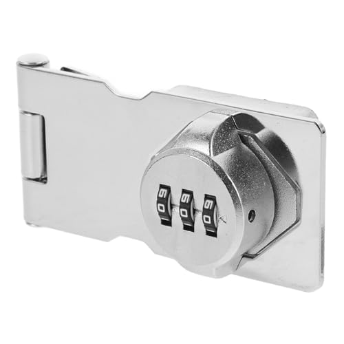 NOLITOY Mechanisches Zahlenschloss Edelstahl Kombinationsschloss für Aktenschränke Briefkästen und Spinde Sicherheits codeschloss mit Schraubbefestigung Schranksicherung NOLITOY Mechanisches Zahlenschloss Edelstahl Kombinationsschloss für Aktenschränke Briefkästen und Spinde Sicherheits codeschloss mit Schraubbefestigung Schranksicherung von NOLITOY