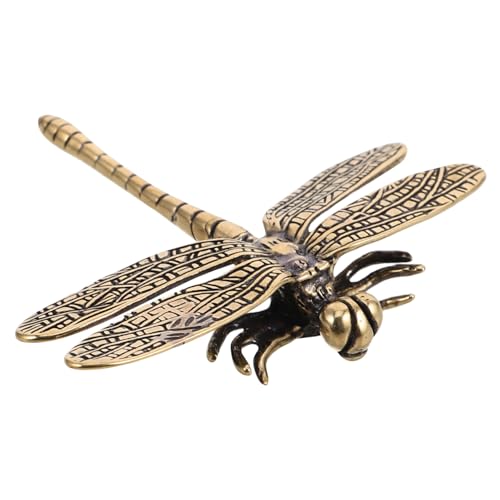 NOLITOY Messing Libellen Möbelgriffe Vintage Retro Schrankgriffe Dekorative Schubladenknöpfe Für Küchen Kleiderschränke Symbol Für Klugheit Transformation Einfache Montage NOLITOY Messing Libellen Möbelgriffe Vintage Retro Schrankgriffe Dekorative Schubladenknöpfe Für Küchen Kleiderschränke Symbol Für Klugheit Transformation Einfache Montage von NOLITOY