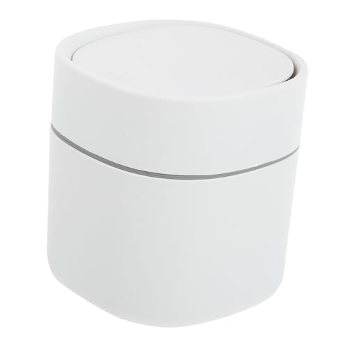 NOLITOY Mini Desktop Mülleimer mit Deckel Kompakter Tischabfalleimer aus Robustem Stoßfestem Material Wiederverwendbar und Leicht für Büro Schminktisch und Haushalt Praktische NOLITOY Mini Desktop Mülleimer mit Deckel Kompakter Tischabfalleimer aus Robustem Stoßfestem Material Wiederverwendbar und Leicht für Büro Schminktisch und Haushalt Praktische von NOLITOY