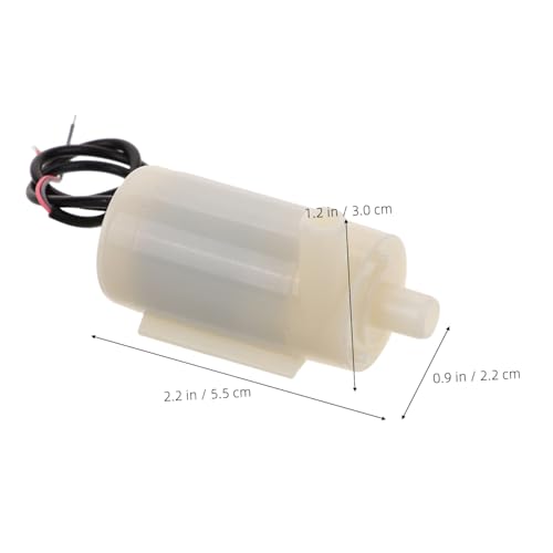 NOLITOY Mini Tauchpumpe USB Kleine Submersible Wasserpumpe für Aquarien Springbrunnen Garten und Fischteich Leise Langlebig Vielseitig für Wasserförderung und Bewässerung von NOLITOY