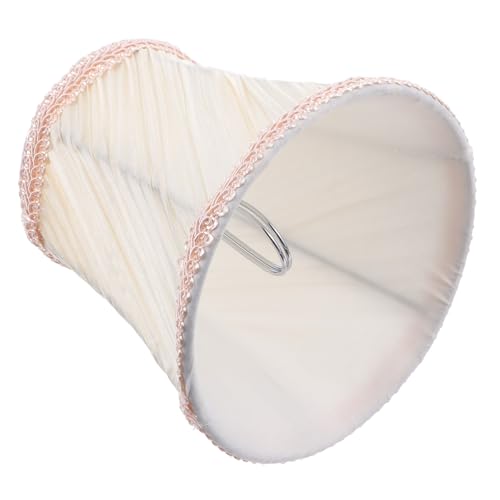 NOLITOY Moderne Deckenlampe Lampenschirm aus Stoff Praktischer Lampenschirm für Deckenleuchte und Wandlampe für Schreibtisch und Stehlampe Warmes Licht Schützende Struktur von NOLITOY