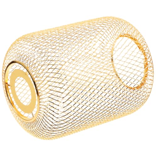 NOLITOY Moderner Metall Lampenschirm aus Eisen Drahtgeflecht Deckenleuchte Lampenabdeckung für Schlafzimmer Pendelleuchte Industrial Design in Roségold NOLITOY Moderner Metall Lampenschirm aus Eisen Drahtgeflecht Deckenleuchte Lampenabdeckung für Schlafzimmer Pendelleuchte Industrial Design in Roségold von NOLITOY