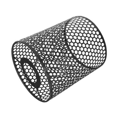 NOLITOY Moderner Minimalistischer Schwarzer Lampenschirm aus Dicht Gewebtem Eisen Robuste Deckenleuchte Abdeckung Einfach zu Montieren Vielseitig für Wohnzimmer Balkon Büro und Geeignet von NOLITOY