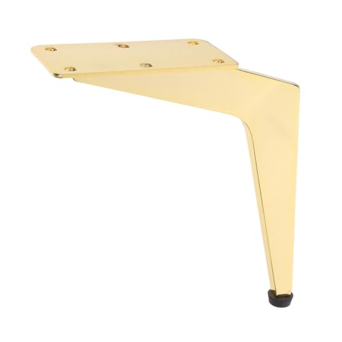 NOLITOY Möbelfuß aus Massivem Metall Titanfarbig Stabiles Ersatzmöbelbein für Couch Sofatisch Badezimmermöbel Robust und Langlebig Modernes Design für Möbelstütze von NOLITOY