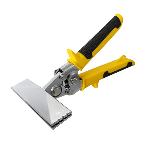 NOLITOY Multifunktionale Handfalz und Blechbiegezange mit Ergonomischem Griff Rutschfest Kopfbreite Präzises Biegen und Klemmen für Lüftungsrohre und Metallplatten NOLITOY Multifunktionale Handfalz und Blechbiegezange mit Ergonomischem Griff Rutschfest Kopfbreite Präzises Biegen und Klemmen für Lüftungsrohre und Metallplatten von NOLITOY