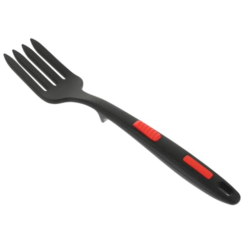 NOLITOY Multifunktionale Silikon Gabel für Haushalt Hitzebeständig Rutschfest Wiederverwendbar Praktisches Küchenutensil für Kochen und Servieren Schwarz NOLITOY Multifunktionale Silikon Gabel für Haushalt Hitzebeständig Rutschfest Wiederverwendbar Praktisches Küchenutensil für Kochen und Servieren Schwarz von NOLITOY