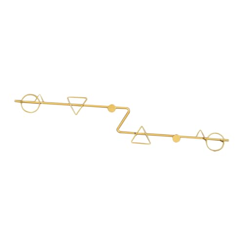 NOLITOY Multifunktionaler Wandhaken aus Metall Dekorativer Garderobenhaken Kompakter Mantel Hutaufhänger für Flur Schlafzimmer Badezimmer Einfache Montage Platzsparend Glatte Oberfläche NOLITOY Multifunktionaler Wandhaken aus Metall Dekorativer Garderobenhaken Kompakter Mantel Hutaufhänger für Flur Schlafzimmer Badezimmer Einfache Montage Platzsparend Glatte Oberfläche von NOLITOY