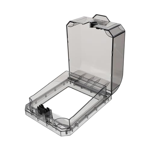 NOLITOY Outdoor Wasserdichte Steckdosenabdeckung Spritzwasserschutz Mehrzweck Outdoor Socket Cover für Garten Balkon Badezimmer mit Robuster Verarbeitung und Universeller Passform von NOLITOY