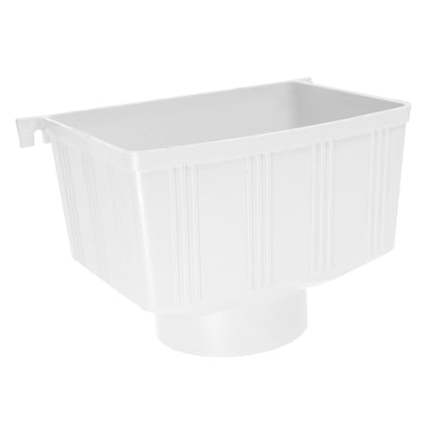NOLITOY PVC Quadratisches Fallrohr für Villen und Gartenhäuser Regenwasserableitung mit Effizientem Diverter Wetterbeständig und Installieren für Regenwassersammler und Fallrohranschlüsse NOLITOY PVC Quadratisches Fallrohr für Villen und Gartenhäuser Regenwasserableitung mit Effizientem Diverter Wetterbeständig und Installieren für Regenwassersammler und Fallrohranschlüsse von NOLITOY