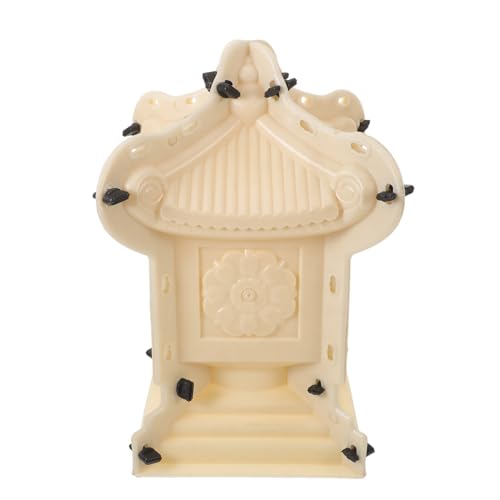 NOLITOY Pagoden-skulptur Gießform aus Kunststoff Chinesische Laternen-mauerform Langlebige Form für Garten Terrasse Vielseitig Einsetzbar Einfache Entnahme für Zuhause Außendekoration von NOLITOY