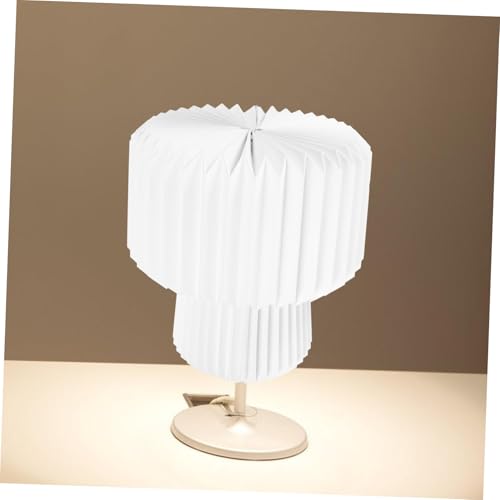 NOLITOY Papierlampenschirm Metallpapier Weißer Lampenschirm Hängelampe Ersatz Lampenschirm Dekoration Für Schlafzimmer Party Hochzeit Geburtstagsdeko Multifunktional NOLITOY Papierlampenschirm Metallpapier Weißer Lampenschirm Hängelampe Ersatz Lampenschirm Dekoration Für Schlafzimmer Party Hochzeit Geburtstagsdeko Multifunktional von NOLITOY